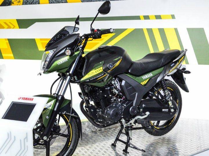 Yamaha Sz Rr Version Launched In Matte Green Avatar At Rs