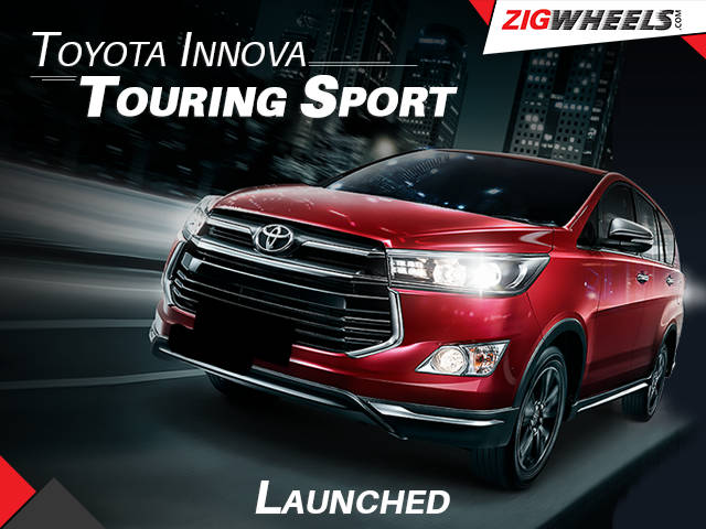 Toyota Innova Crysta Touring Sport Launched At Rs Lakh Zigwheels