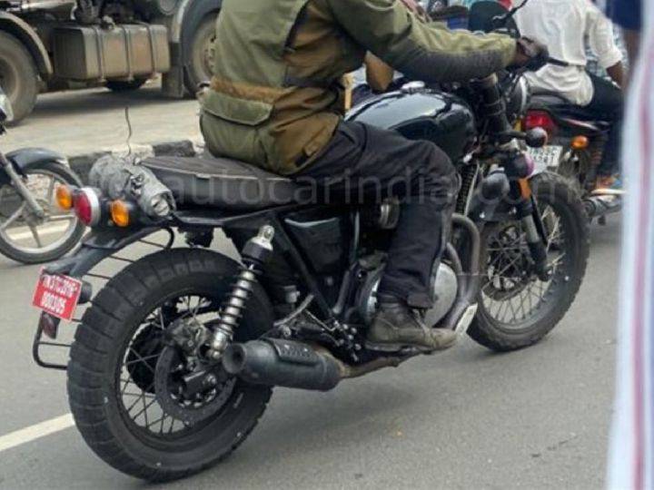 Royal Enfield Interceptor 650 Based 650cc Scrambler Spied Testing In