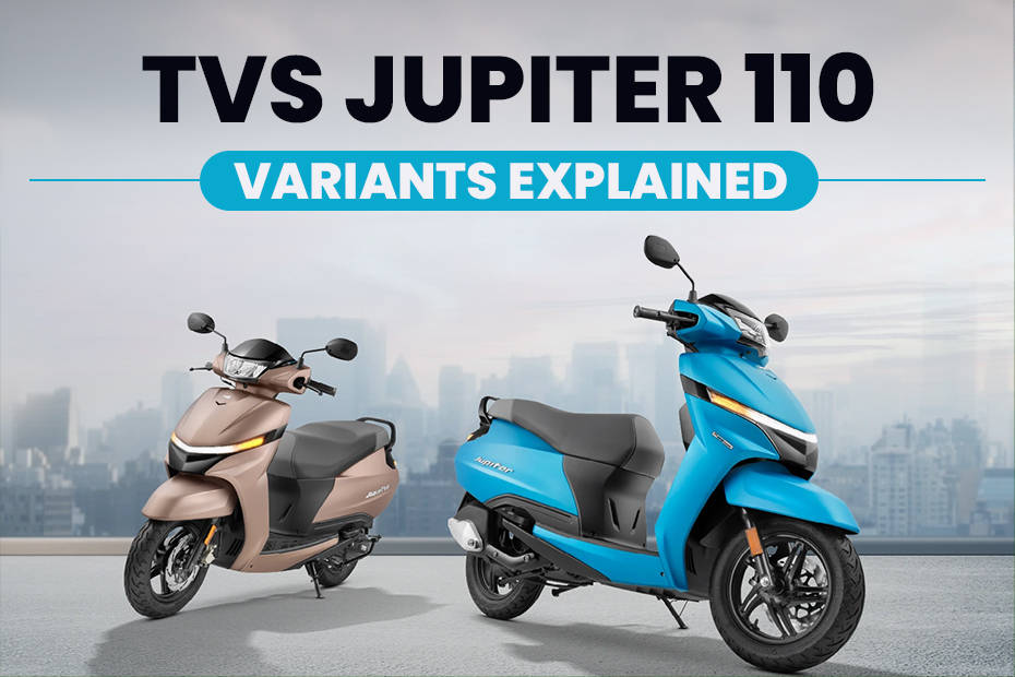 TVS Jupiter 110 Variants Explained Drum Drum Alloy SmartXonnect Drum