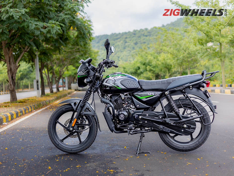 Bajaj CT 125X Side Shot