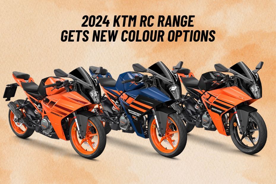 2024 KTM RC 390, RC 200 And RC 125: New Colours Revealed Globally