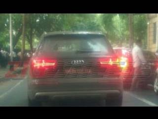 Audi SQ7 spied testing in Mumbai