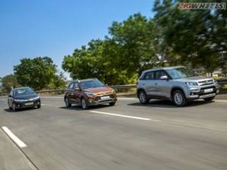 Maruti Suzuki Vitara Brezza vs Honda City vs Hyundai i20 Active: Comparison Review