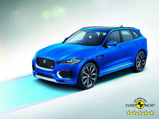 Jaguar F-Pace Receives 5-star Safety Rating