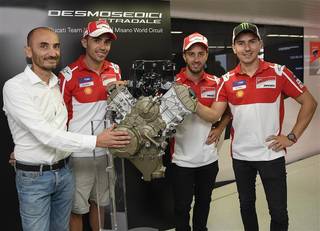 Ducati Desmosedici Stradale V4 Engine Unveiled