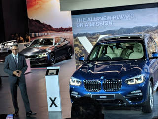 New BMW X3 Showcased At Auto Expo 2018