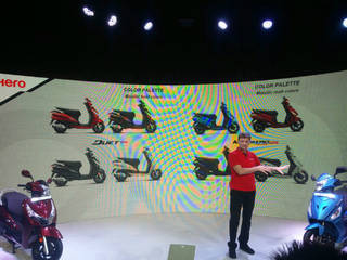 Hero Duet 125 And Maestro Edge 125 Unveiled At Auto Expo 2018