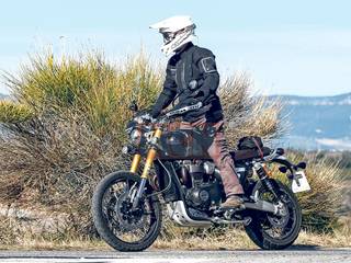 Triumph Scrambler 1200 Spotted Testing