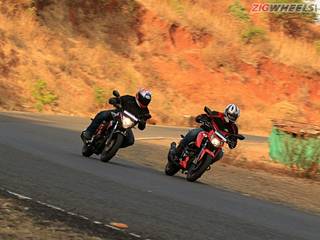 TVS Apache RTR 160 4V Vs Suzuki Gixxer: Road Test Review