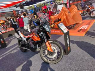 The Scalpel’s Off-road Sibling, the 790 Adventure, Showcased In India