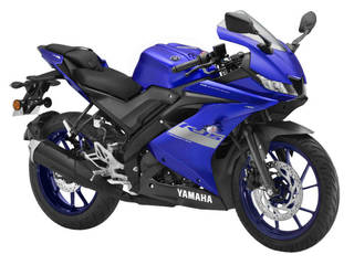 Yamaha Rides In The BS6 R15 V3