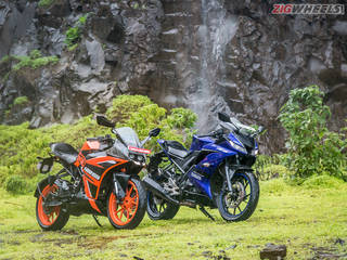 KTM RC 125 vs Yamaha R15 V3 Review: Image Gallery