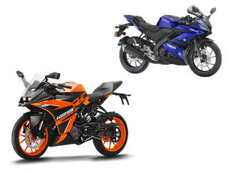 KTM RC 125 vs Yamaha YZF-R15 V3.0: Spec Comparison