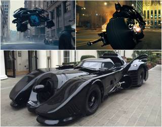 Batman And His Wheels Of Justice