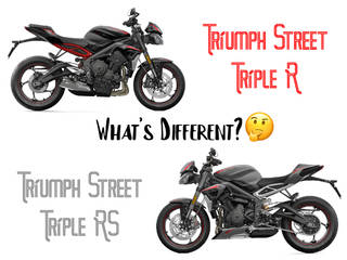 How Different Are The Street Triple’s R And RS Trims?