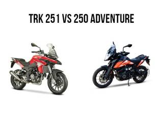 Benelli TRK 251 Takes On The KTM 250 Adventure