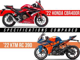 Honda CBR400R vs KTM RC 390: Battle Of The Small Sportbikes