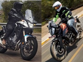 The Honda CB400X Takes On The KTM 390 Adventure On Paper