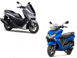 Yamaha NMax 125 vs Suzuki Burgman Street: Specification Comparison