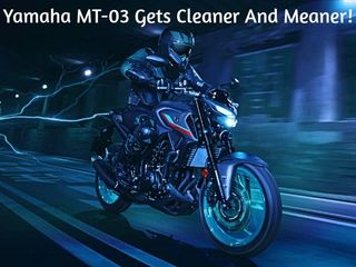 The Yamaha MT-03 Gets Cleaner And Meaner!