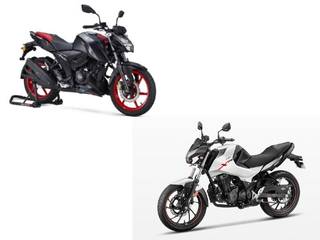 2022 TVS Apache RTR 160 4V vs Hero Xtreme 160R: Spec Comparo