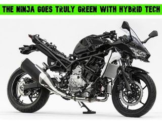 Kawasaki Ninja Goes Truly Green WIth New Hybrid Tech