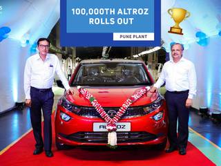 Tata Altroz Hits 1 Lakh Units Production Milestone