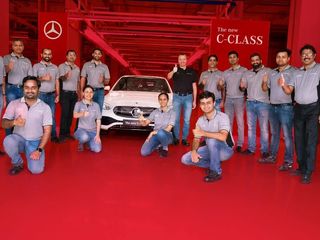 First 2022 Mercedes-Benz C-Class Unit Rolls Off The Assembly Line