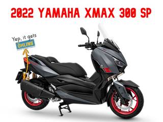 This Special Edition Yamaha XMax 300 Is A Pretty Serious Machine