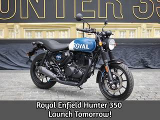 Royal Enfield’s Hunter 350 All Set To Go On The Prowl Tomorrow