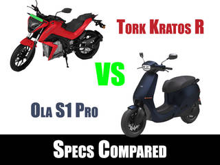 Tork Kratos R vs Ola S1 Pro: Specs Compared