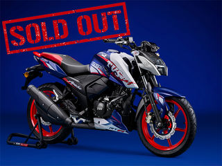 All 200 TVS Apache RTR 165 RPs Sold Out