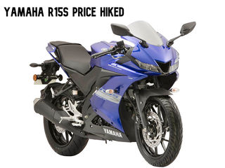 Yamaha R15S Witness A Minor Price Hike In July