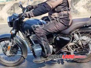 BREAKING: Royal Enfield Bullet 350 Spied With J-platform Engine From Classic 350