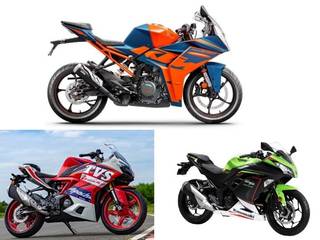 2022 KTM RC 390 vs TVS Apache RR 310 BTO vs Kawasaki Ninja 300: Specification Comparison