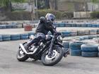 Fancy Riding The Yezdi Scrambler On A Go-kart Circuit?