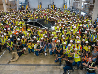 2 Years Behind Schedule, The First Tesla Cybertruck Rolls Out Of Factory