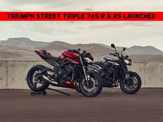 BREAKING: Triumph Rides In The Craziest Street Triple Yet!