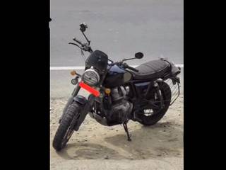 Upcoming Royal Enfield 650cc Motorcycle Seen Resting After Scrambling