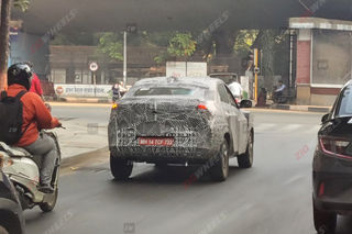 Check Out The 2024 Tata Curvv EV’s Rear Profile In These Spy Shots