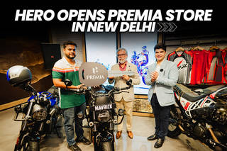 Hero MotoCorp Opens Premia Store In New Delhi