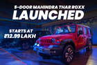 5 Door Mahindra Thar Roxx Select Variant-wise Prices Out, Starts From Rs 12.99 Lakh