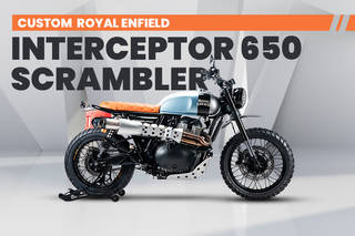 This Modified Royal Enfield Interceptor 650 Is The Perfect Scrambler