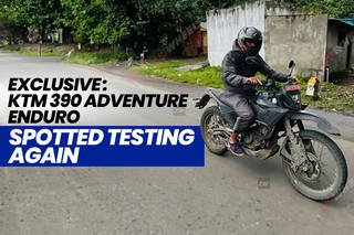 EXCLUSIVE: KTM 390 Adventure Enduro Spied In India Once Again