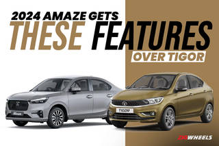 12 Features The 2024 Honda Amaze Gets Over Its Rival Tata Tigor