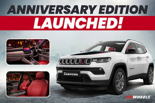 Jeep Compass Anniversary Edition With Minor Cosmetic Tweaks Launched At Rs 25.26 Lakh