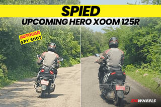 Upcoming Hero Xoom 125R Spotted Testing