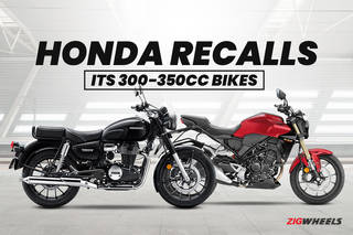 Honda 300-350cc Bikes Recalled: CB300F, CB300R, CB350, H’ness CB350 and CB350RS