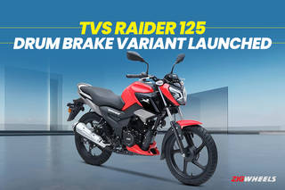 TVS Raider 125 Drum Brake Variant Launched At Rs 84,869